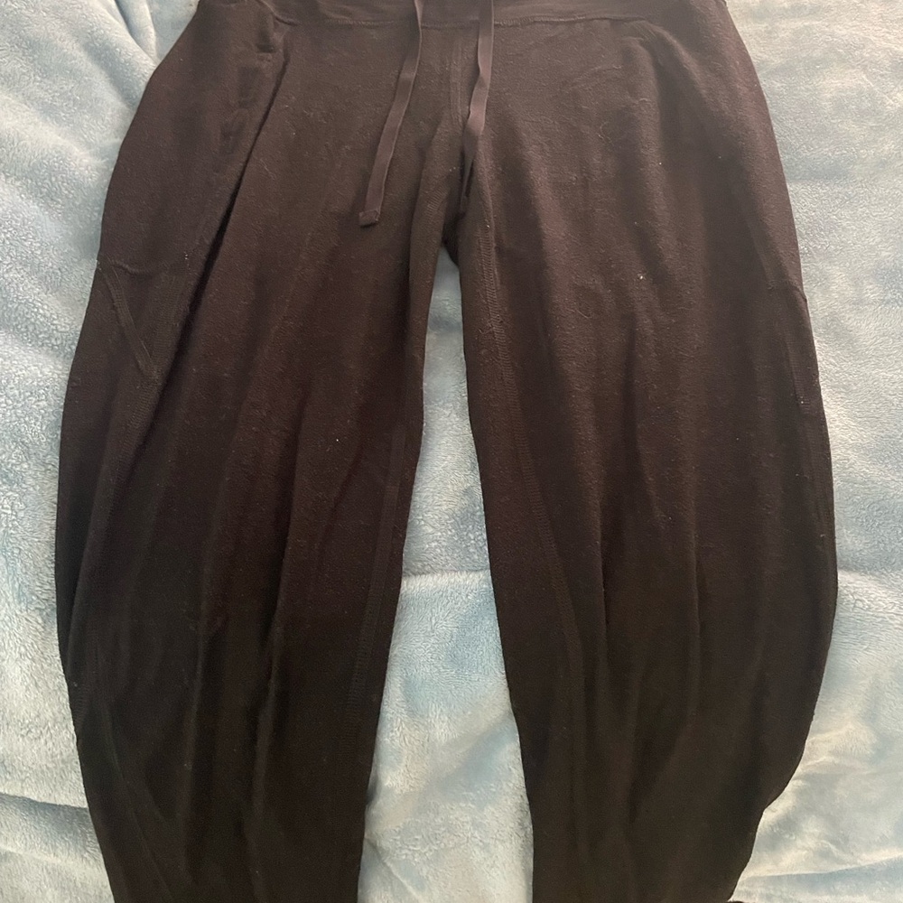 Fila Black Polyester Joggers